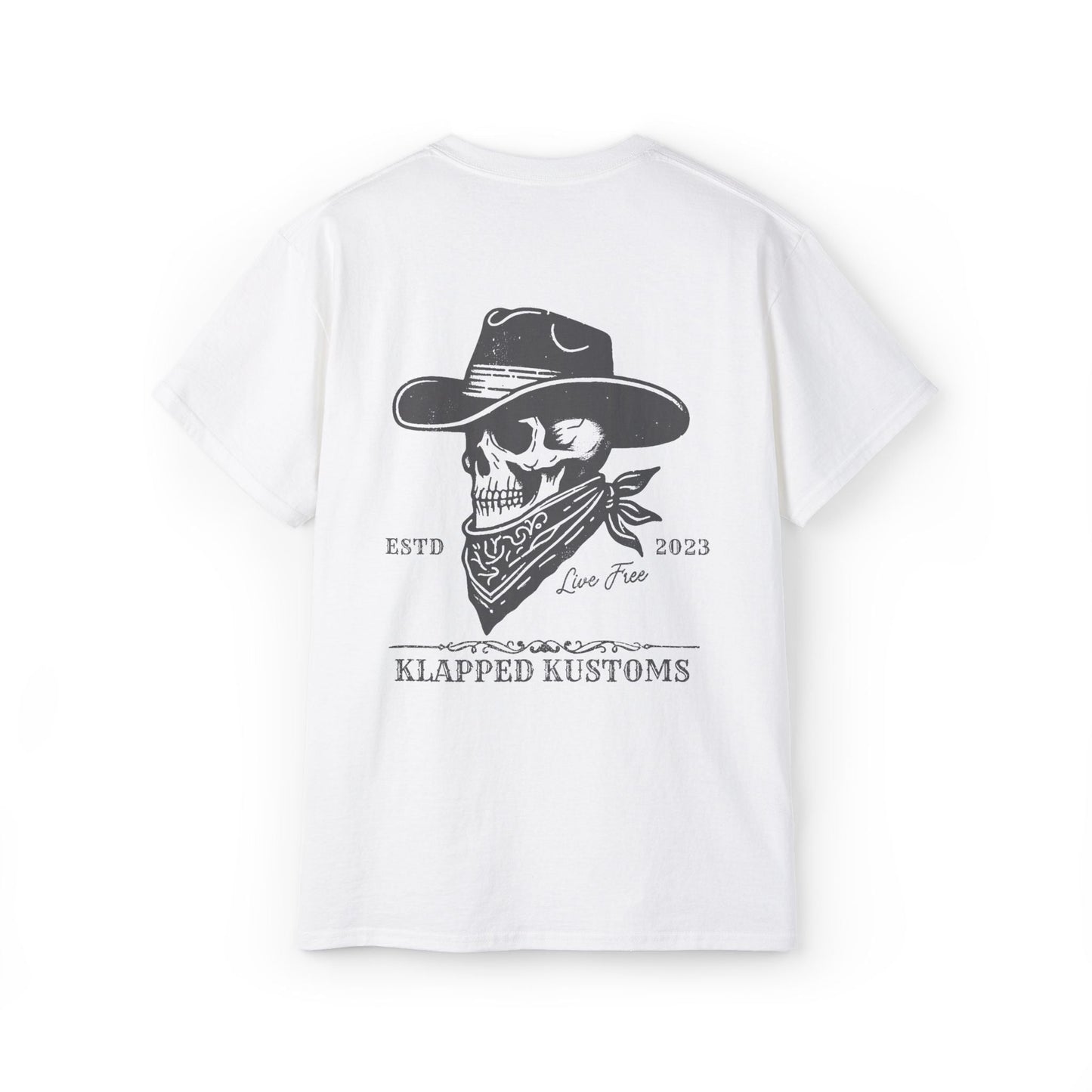 "OUTLAW" Tee - Klapped Kustoms