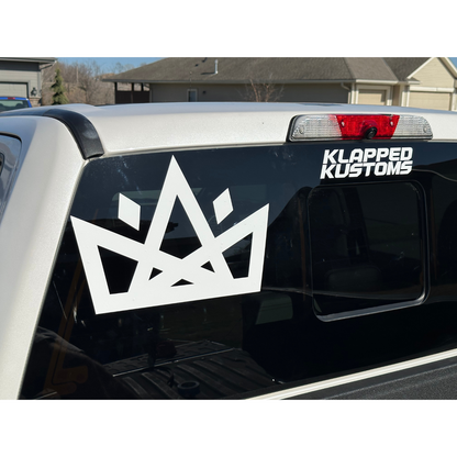 "KLAPPED" Decal