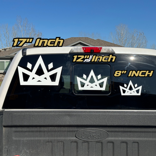 "CROWN" Decal