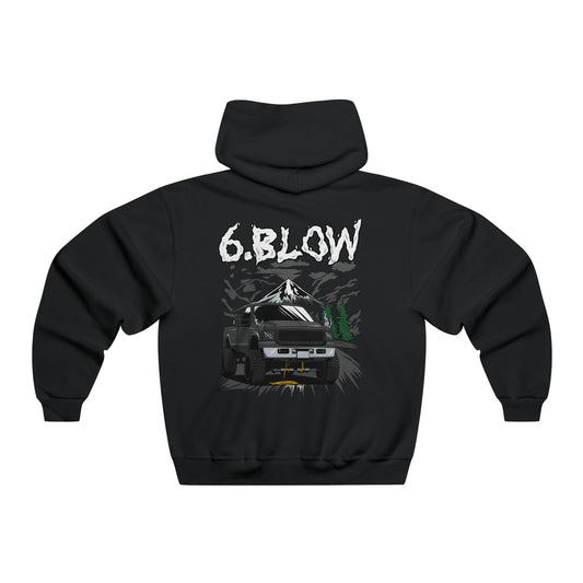 "6.BLOW" Hoodie - Klapped Kustoms