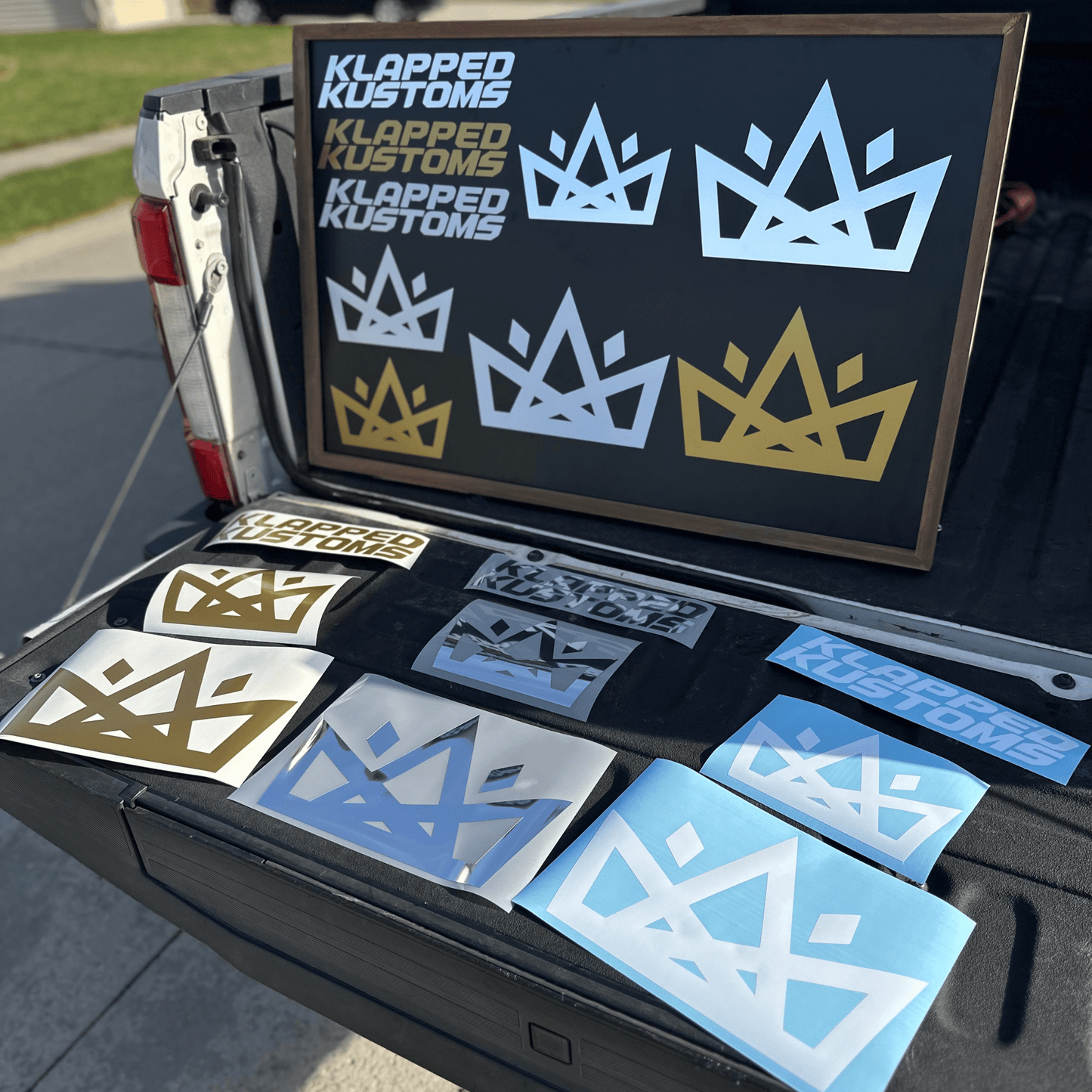 "BUNDLE" Decal Pack - Klapped Kustoms