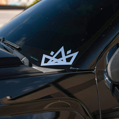 "CROWN" Decal - Klapped Kustoms