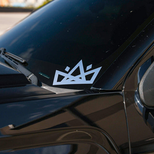 "CROWN" Decal - Klapped Kustoms