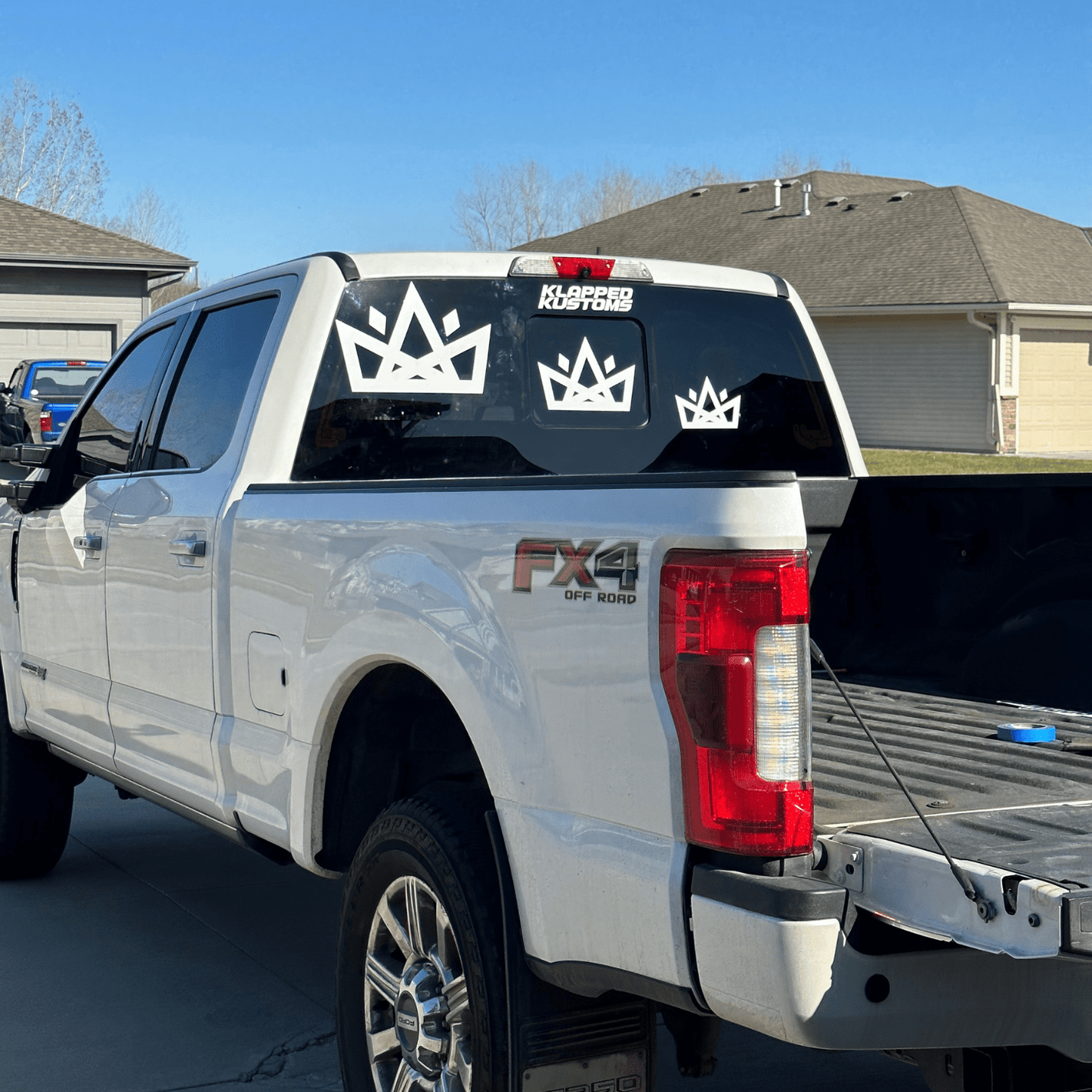 "CROWN" Decal - Klapped Kustoms