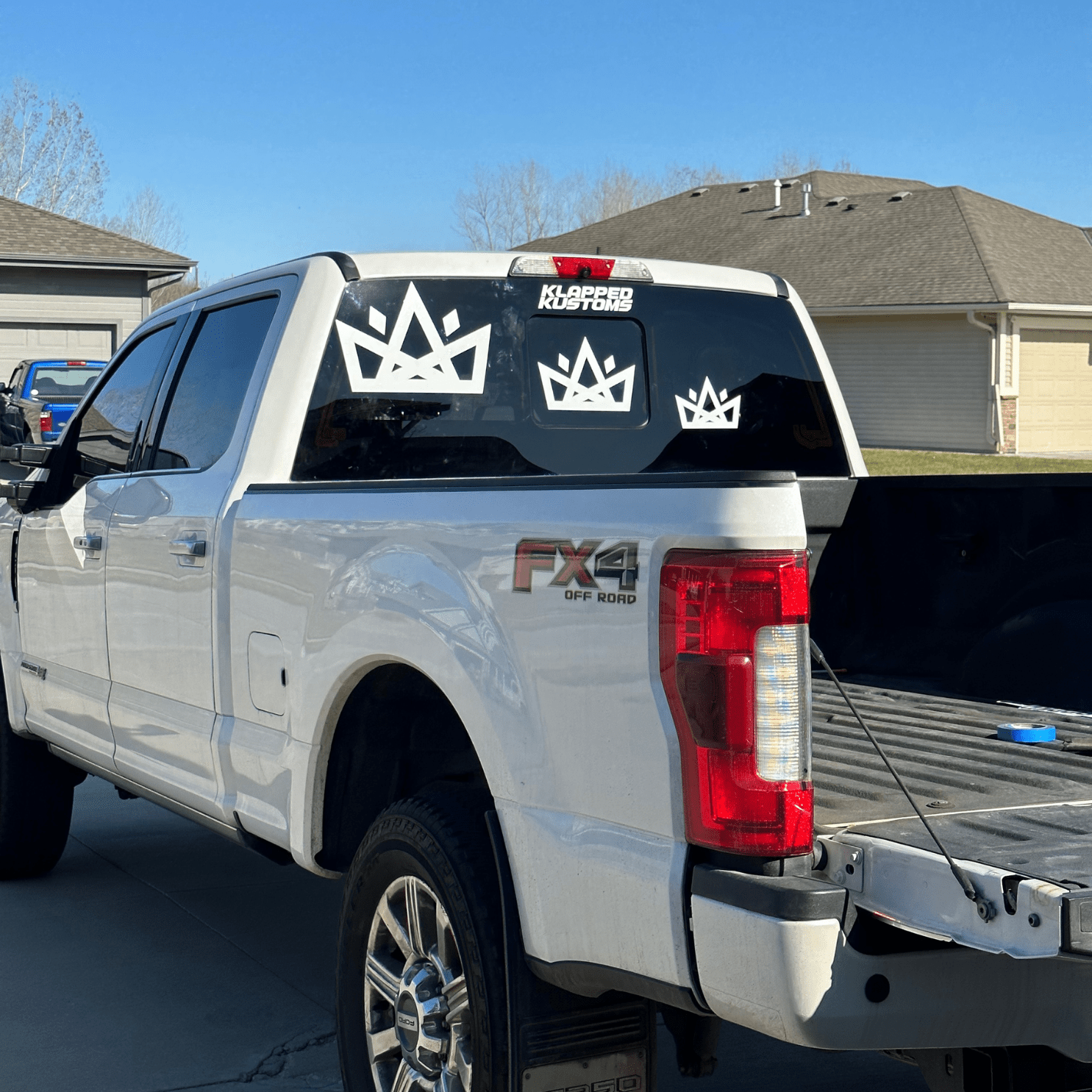 "CROWN" Decal - Klapped Kustoms