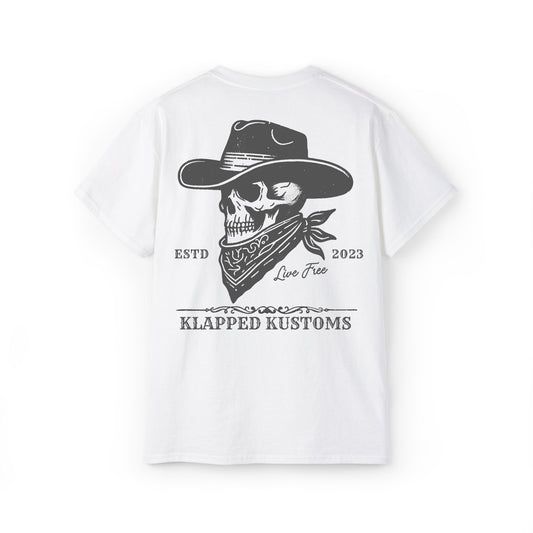 "OUTLAW" Tee - Klapped Kustoms