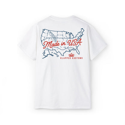 "USA" Tee - Klapped Kustoms